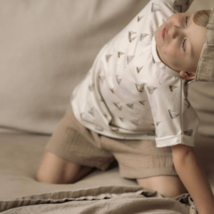 Musselin Shorts | Dark Beige