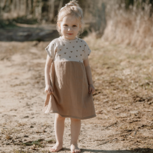 Musselinkleid | Herzen