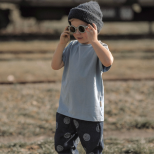 Tee Shirt | Rauchblau